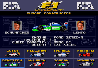 F1 World Championship Edition 1