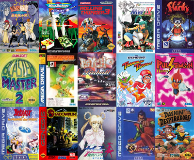Lotto 10 Giochi SEGA Mega Drive Giapponesi NTSC-J, Testati, Per Megadrive 1 E 2