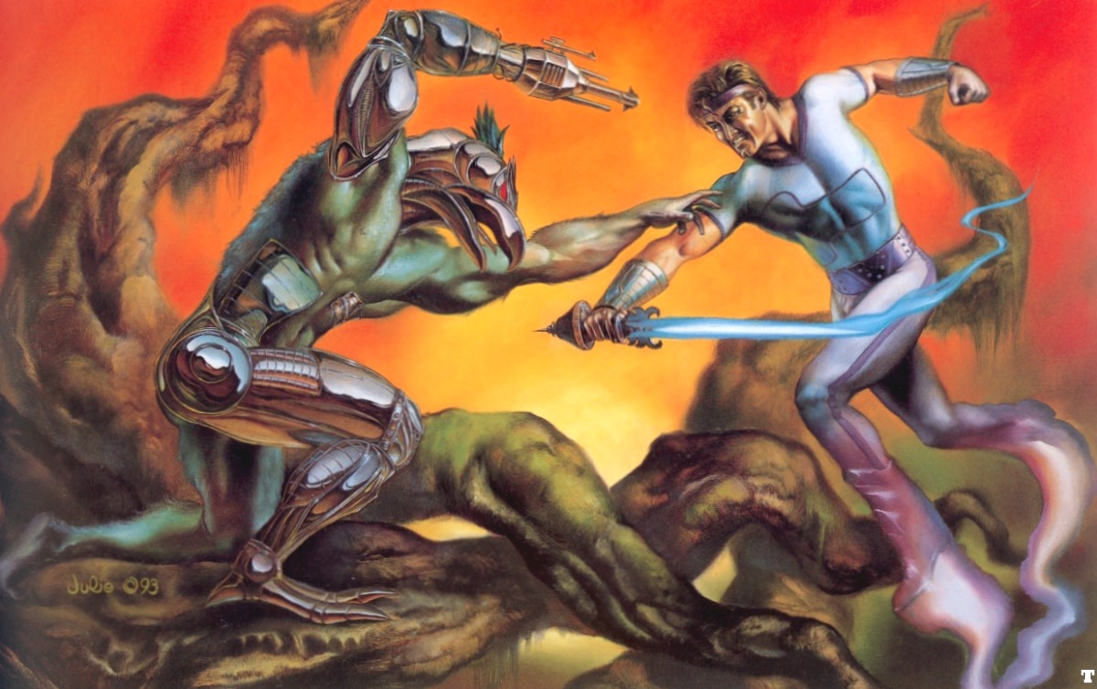 Run Saber by Julie (SNES US & EUR)