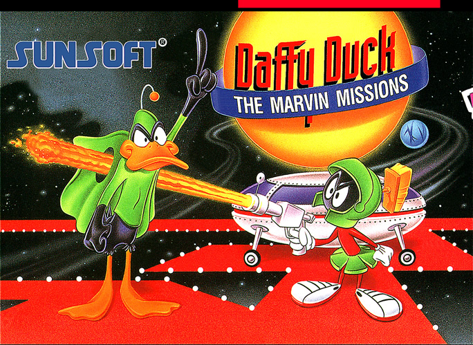 Daffy Duck the Marvin Missions (Snes US & EURO)