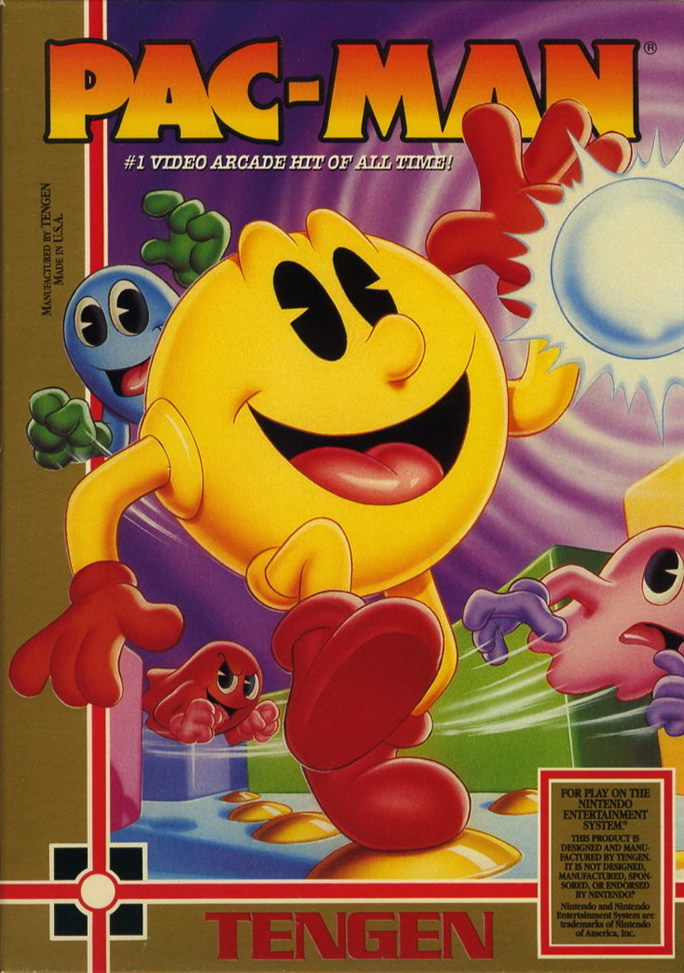 Pac-Man Tengen (Nes US)