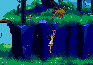 Jeu Vidéo Pocahontas - Sega Megadrive/Genesis - Bon état - Version Rétro