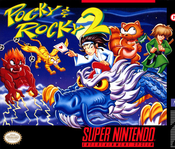 Pocky & Rocky 2 (Snes US & EURO)