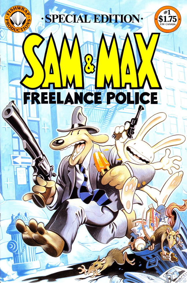 Les Comics Sam & Max Freelance Police